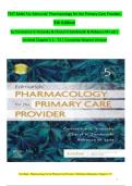 Edmunds' Pharmacology for the Primary Care Provider &lpar;5th Edition&rpar; &ndash; Complete Test Bank for Chapters 1&ndash;73 with Verified Questions and Answers