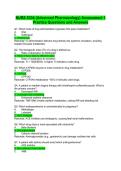 NURS 5334 &lpar;Advanced Pharmacology&rpar; Assessment 1 Practice Questions and Answers&vert;Accurate&vert;Verified