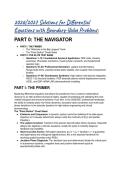 2026&sol;2027 Ultimate Test Bank & Solutions&colon; Differential Equations with Boundary-Value Problems &lpar;Dennis Zill&rpar; &vert; Engineering & Applied Math