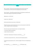 BISC 261 Exam Questions and answers with complete solutions Latest Updated 2025&sol;2026&period;    Test Questions With Correct Answers Graded A&plus; &vert; 2025&sol;2026&vert;  