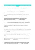 BISC 261 Exam Questions and answers with complete solutions Latest Updated 2025&sol;2026&period;    Test Questions With Correct Answers Graded A&plus; &vert; 2025&sol;2026&vert;  