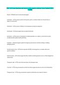 BISC 261 Exam Questions and answers with complete solutions Latest  2025 Update&period; 
