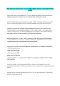 BISC 261 Exam Questions and answers with complete solutions Latest  2025 Update&period; Exam Revision Questions And Correct Answers &vert; Graded A&plus; &vert; 2025&sol;2026&vert;