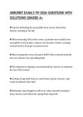 ARBORIST EXAM 2 191 2026 QUESTIONS WITH SOLUTIONS GRADED A&plus;