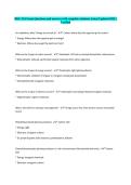 BISC 261 Exam Questions and answers with complete solutions Latest Updated 2025&period; 