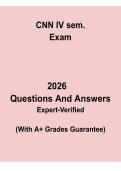 CNN IV Semester Exam Questions and Answers &vert; Study Guide PDF