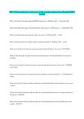 BISC 261 Exam Questions and answers with complete solutions Latest Updated 2025 &vert; Verified A&plus; Graded&period; 