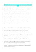BISC 261 Exam Questions and answers with complete solutions Latest Updated 2025 &vert; Verified A&plus; Graded&period;   Test Questions With Correct Answers Graded A&plus; &vert; 2025&sol;2026&vert;  