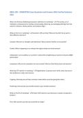 BMAL 590 &ndash; MARKETING Exam Questions and Answers With Verified Solutions  2026 Update Graded A&plus;