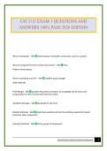 CM 3111 EXAM 1 QUESTIONS AND ANSWERS 100&percnt; PASS 2026 EDITION