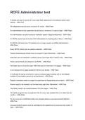 RCFE Administrator test  NEWEST 2026&sol;2027 ACTUAL EXAM COMPLETE QUESTIONS AND CORRECT DETAILED ANSWERS &lpar;VERIFIED ANSWERS&rpar; &vert;ALREADY GRADED A&plus;&vert;&vert;BRAND NEW&excl;&excl;