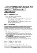 2026&sol;2027 Nursing EBP Mastery&colon; The Architect Protocol for I&period;V&period; Therapeutics &vert; Elite Test Bank & Clinical Primer &lpar;INS 2024 & ISMP Aligned&rpar;