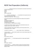 RCFE Test Preparation &lpar;California&rpar;  NEWEST 2026&sol;2027 ACTUAL EXAM COMPLETE QUESTIONS AND CORRECT DETAILED ANSWERS &lpar;VERIFIED ANSWERS&rpar; &vert;ALREADY GRADED A&plus;&vert;&vert;BRAND NEW&excl;&excl;