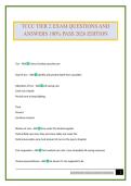 TCCC TIER 2 EXAM QUESTIONS AND ANSWERS 100&percnt; PASS 2026 EDITION