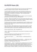 CA RCFE Exam &lpar;22&rpar;  NEWEST 2026&sol;2027 ACTUAL EXAM COMPLETE QUESTIONS AND CORRECT DETAILED ANSWERS &lpar;VERIFIED ANSWERS&rpar; &vert;ALREADY GRADED A&plus;&vert;&vert;BRAND NEW&excl;&excl;