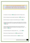 EOPA GA EXAM QUESTIONS AND ANSWERS 100&percnt; PASS 2026 EDITION