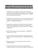 NURS 676 Latest Exam Study Questions  with Verified Answers Already Graded A&plus;