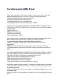 Fundamentals CMS Final  NEWEST 2026&sol;2027 ACTUAL EXAM COMPLETE QUESTIONS AND CORRECT DETAILED ANSWERS &lpar;VERIFIED ANSWERS&rpar; &vert;ALREADY GRADED A&plus;&vert;&vert;BRAND NEW&excl;&excl;