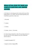 MN568 ACTUAL EXAM TEST BANK 2026 COMPLETE QUESTIONS AND VERIFIED ANSWERS