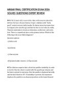 MN568 FINAL CERTIFICATION EXAM 2026 SOLVED QUESTIONS EXPERT REVIEW