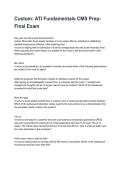 ATI FUNDAMENTALS CMS PROCTORED EXAMS  NEWEST 2026&sol;2027 ACTUAL EXAM COMPLETE QUESTIONS AND CORRECT DETAILED ANSWERS &lpar;VERIFIED ANSWERS&rpar; &vert;ALREADY GRADED A&plus;&vert;&vert;BRAND NEW&excl;&excl; &lpar;ALL BUNDLED HERE&excl;&excl;&excl;&rpar;