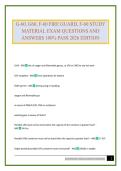 G-60&comma; G60&comma; F-60 FIRE GUARD&comma; F-60 STUDY MATERIAL EXAM QUESTIONS AND ANSWERS 100&percnt; PASS 2026 EDITION