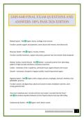 GMS 6440 FINAL EXAM QUESTIONS AND ANSWERS 100&percnt; PASS 2026 EDITION