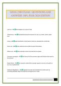 GEOG 2500 EXAM 1 QUESTIONS AND ANSWERS 100&percnt; PASS 2026 EDITION