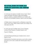MS ACTUAL EXAM TEST BANK 2026 COMPLETE QUESTIONS AND VERIFIED ANSWERS