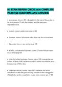 MS EXAM REVIEW GUIDE 2026 COMPLETE PRACTICE QUESTIONS AND ANSWERS