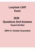 Loophole LSAT &vert; Study Guide and Exam Strategies PDF
