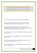 MAE 3303 EXAM QUESTIONS AND ANSWERS 100&percnt; PASS 2026 EDITION