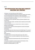 SRO CERTIFICATION TEST EXAM WITH COMPLETE SOLUTIONS 100&percnt; VERIFIED&excl;&excl;