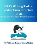 IELTS Writing Task 2 Essay Structure Guide &plus; Examples &vert; Step-by-Step Writing Template