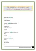 NR 324 EXAM 2 QUESTIONS AND ANSWERS 100&percnt; PASS 2026 EDITION