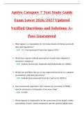Aptive Category 7 Test Study Guide  Exam Latest 2026&sol;2027 Updated  Verified Questions and Solutions A&plus;  Pass Guaranteed