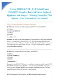 Cirrus SR20 G6 POH &ndash; SUU Actual Exam 2026&sol;2027&colon; Complete Test with Latest Updated Questions and Answers &vert; Already Passed for Pilot Success &ndash; Pass Guaranteed - A&plus; Graded