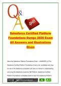 Salesforce Certified Platform Foundations &ndash; Salesforce &ndash; 2026 &ndash; foundational CRM platform exam questions and answers