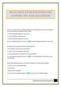 NR 601 FINAL EXAM QUESTIONS AND ANSWERS 100&percnt; PASS 2026 EDITION