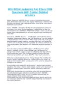 WGU D016 Leadership And Ethics D016 Questions With Correct Detailed Answers &lpar;3&rpar; &lpar;2&rpar;&period;docx