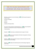 NSG 501 EXAM 2 QUESTIONS AND ANSWERS 100&percnt; PASS 2026 EDITION