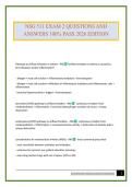 NSG 511 EXAM 2 QUESTIONS AND ANSWERS 100&percnt; PASS 2026 EDITION