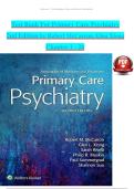 Test Bank For Primary Care Psychiatry 2nd Edition by Robert McCarron&comma; Glen Xiong Chapter 1 - 26