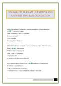 NSG6440 FINAL EXAM QUESTIONS AND ANSWERS 100&percnt; PASS 2026 EDITION