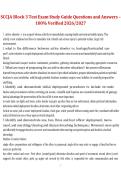 SCCJA Block 3 Test Exam Study Guide &ndash; Questions and Answers&comma; 100&percnt; Verified 2026&sol;2027 &ndash; South Carolina Criminal Justice Academy