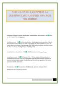 NUR 310- EXAM 1&comma; CHAPTERS 1-4 QUESTIONS AND ANSWERS 100&percnt; PASS 2026 EDITION