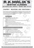 Class 12 math notes 