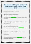Ornamental and Turfgrass Pest Control Iowa Category 3 Exam Practice Guide 2026