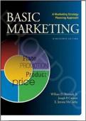 BASIC MARKETING&colon; A Marketing Strategy Planning Approach 19th Edition by William D&period; Perreault Test Bank &vert;ISBN&colon; 9780078028984&vert; Guide A&plus;