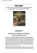 Financial Accounting&colon; Tools for Business Decision Making 10th Edition by Paul D&period; Kimmel Test Bank &vert;ISBN&colon; 9781119791089&vert; Guide A&plus;